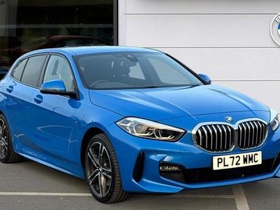 Used BMW 118 M Sport 134 HP (98 kW) 2022 Blue Hatchback