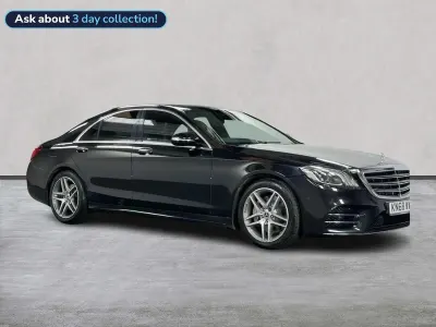 Used Mercedes S350 AMG line 286 HP (210 kW) 2018 Black Sedan