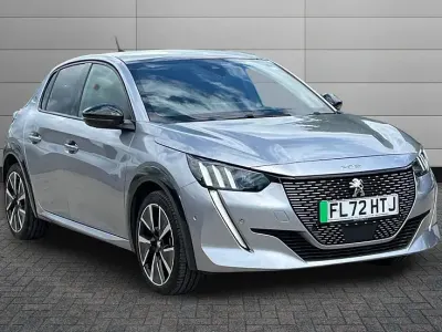 Used Peugeot e-208 Premium 98 kW (134 HP) 2022 Grey Hatchback