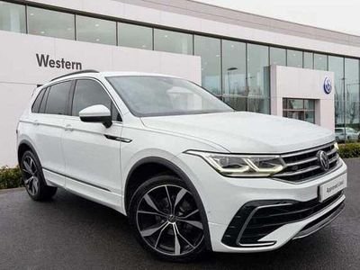 Used VW Tiguan R-line 150 HP (110 kW) 2023 White SUV
