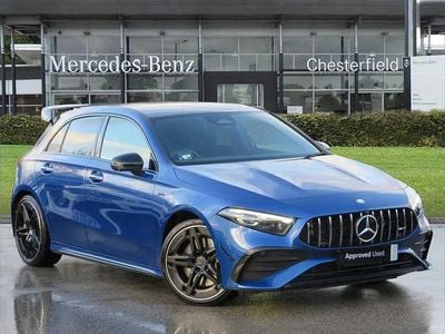 Used Mercedes A35 AMG Premium Plus 301 HP (221 kW) 2024 Blue Hatchback