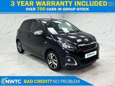 Used Peugeot 108 Collection 72 HP (52 kW) 2020 Black Hatchback