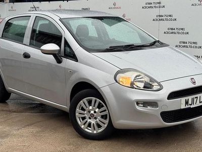 Grey Used 2017 Fiat Punto Pop Hatchback | £4,295 (Fair price)