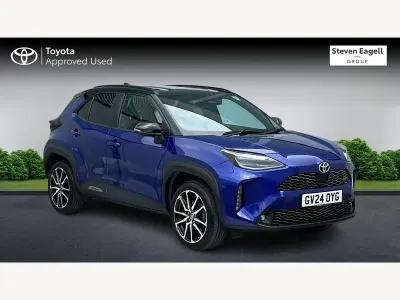 Used Toyota Yaris Hybrid Sport 2024 Blue Hatchback