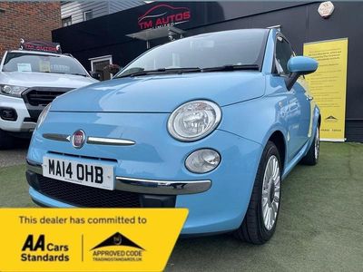 Used Fiat 500 Lounge 69 HP (50 kW) 2013 Blue Hatchback