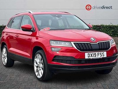 Used Skoda Karoq 150 HP (110 kW) 2019 Red SUV