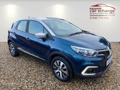 Used Renault Captur Play 90 HP (66 kW) 2019 Blue/silver SUV