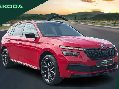 Used Skoda Kamiq Monte Carlo 147 HP (108 kW) 2023 Red SUV