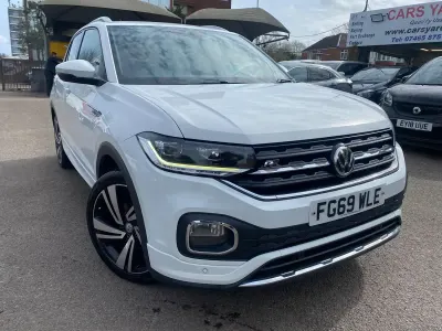 Used VW T-Cross R-line 2019 White SUV