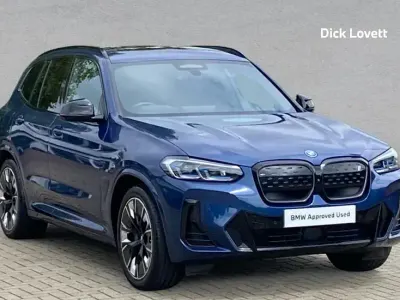 Used BMW iX3 M Sport 210 kW (286 HP) 2022 Phytonic blue SUV