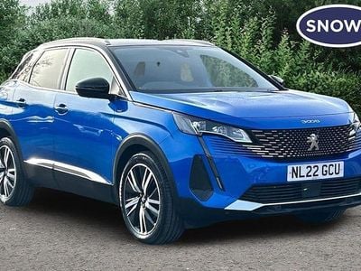Used Peugeot 3008 Premium 131 HP (96 kW) 2022 Blue SUV
