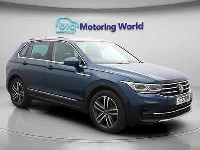 Used VW Tiguan Elegance 150 HP (110 kW) 2022 Blue SUV