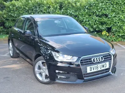 Used Audi A1 Sport 125 HP (91 kW) 2018 Black Hatchback