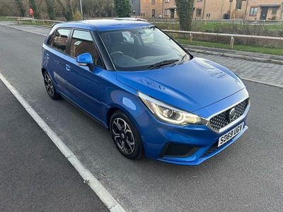 Usado MG MG3 Excite 106 HP (77 kW) 2019 Azul Citadino