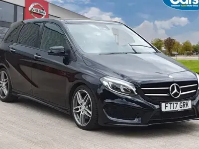 Begagnad Mercedes B220 AMG Line Premium Plus 177 HK (130 kW) 2018 Minibuss