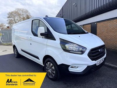 Used Ford Transit Custom 130 HP (95 kW) 2021 White Van
