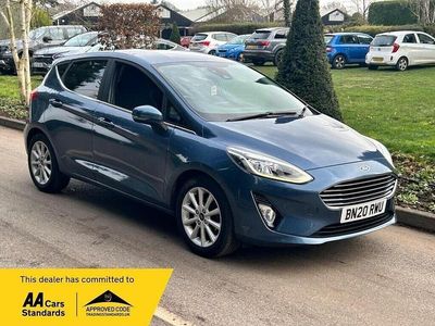 Blue Used 2020 Ford Fiesta Titanium Hatchback | £4,995 (Good price)