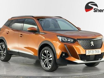 Orange Used 2021 Peugeot 2008 Allure Premium SUV | £12,199 (Fair price)
