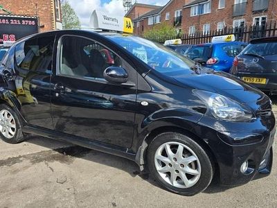 Used Toyota Aygo 68 HP (50 kW) 2014 Black Hatchback