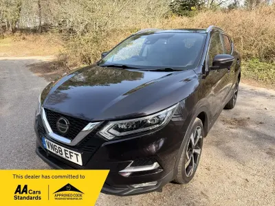Used Nissan Qashqai Tekna 2018 Black SUV