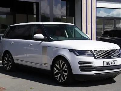 Begagnad Land Rover Range Rover Autobiography 404 HK (297 kW) 2019 Vit SUV