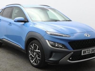 Blue Used 2022 Hyundai Kona Premium SUV | £16,898 (Fair price)