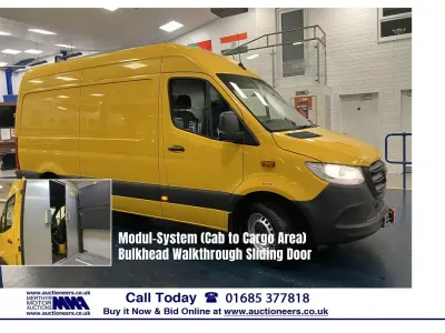 Used Mercedes Sprinter Progressive 150 HP (110 kW) 2020 Yellow Van