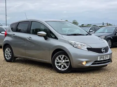 Used Nissan Note Acenta Premium 90 HP (66 kW) 2016 Silver Hatchback