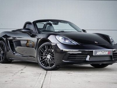 Used Porsche 718 Boxster 2018 Black Cabriolet