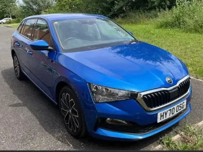 Used Skoda Scala SE L 150 HP (110 kW) 2020 Blue Hatchback