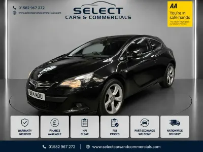 Used Vauxhall Astra GTC SRi 2014 Black Coupe