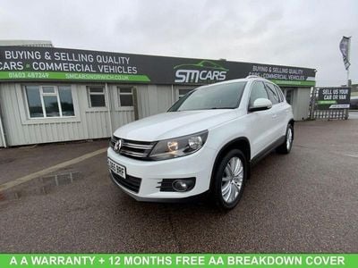 White Used 2015 VW Tiguan Edition SUV | £11,950 (A bit pricey)