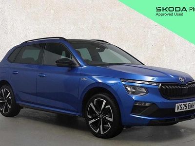 Used Skoda Kamiq Monte Carlo 150 HP (110 kW) 2025 Race blue metallic SUV
