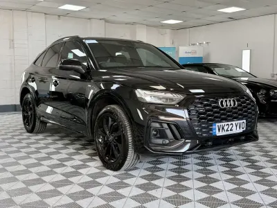 Used Audi Q5 S-Line 204 HP (150 kW) 2022 Black SUV