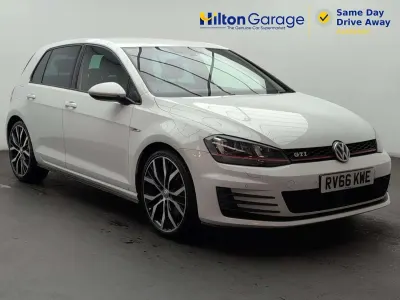 Used VW Golf VII GTI 2016 White Hatchback