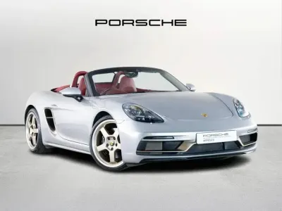 Used Porsche Boxster 394 HP (289 kW) 2021 Silver Cabriolet