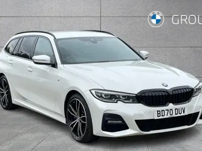 Used BMW 320 M Sport 187 HP (137 kW) 2020 White Estate