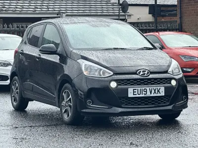 Używany Hyundai i10 Premium 66 KM (48 kW) 2019 Czarny Hatchback