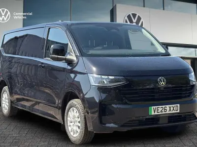 New VW T7 Pro 160 kW (218 HP) 2026 Midnight black metallic Van