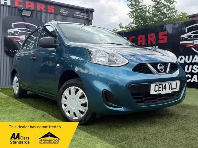 Used Nissan Micra Visia 80 HP (58 kW) 2014 Blue Hatchback