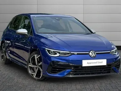 Used VW Golf VIII R 320 HP (235 kW) 2022 Blue Hatchback