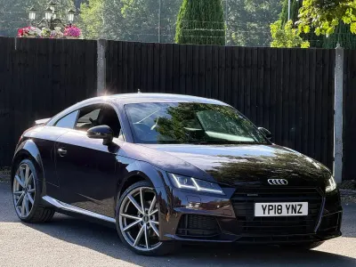 Used Audi TT Black Edition 2018 Red Coupe