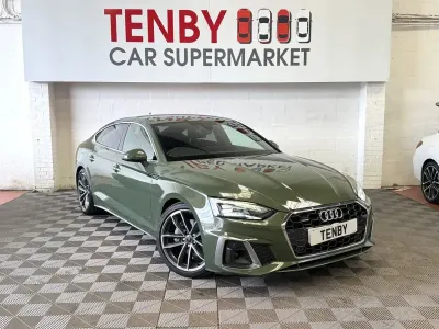 Used Audi A5 S-Line 2023 Green Coupe