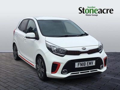 White Used 2018 Kia Picanto GT-Line Hatchback | £6,420 (Fair price)