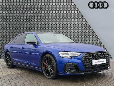 Used Audi S8 Black Edition 563 HP (414 kW) 2024 Blue Sedan