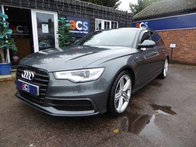 Grey Used 2014 Audi A6 Black Edition Estate | £12,995 (Expensive)