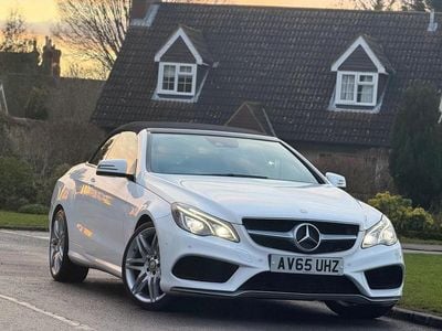 White Used 2015 Mercedes E350 AMG line Cabriolet | £12,450 (Good price)