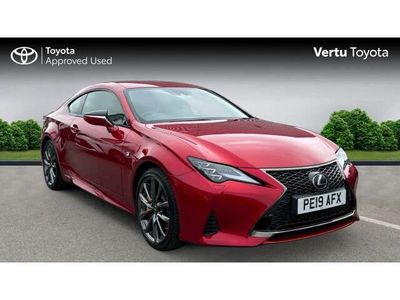 used Lexus RC300h 2.5 F-Sport 2dr CVT Hybrid Coupe