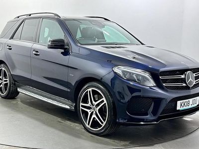 Used Mercedes GLE500 AMG 2018 Blue Estate