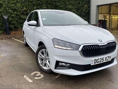 Used Skoda Fabia SE L 85 HP (62 kW) 2025 Moon white Hatchback
